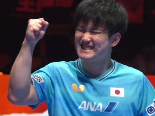 张本智和逆转邱党晋级八强，澳门世界杯七局大