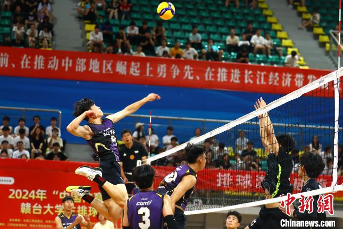 赣台两地大学生排球友好