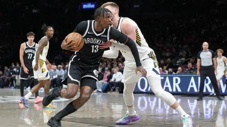 篮网两连胜遭步行者重创 123-94惨败暴露防守漏洞